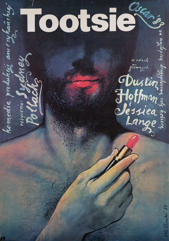 Tootsie 1982 Polish Film Poster