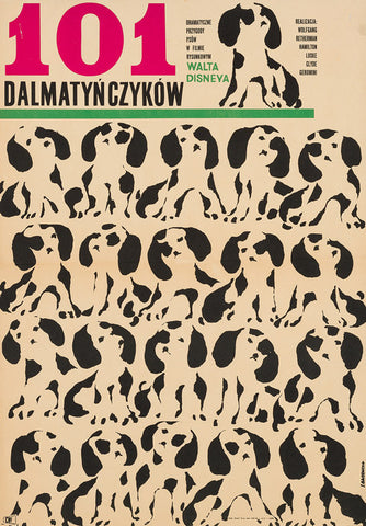 101 Dalmatians Polish Poster