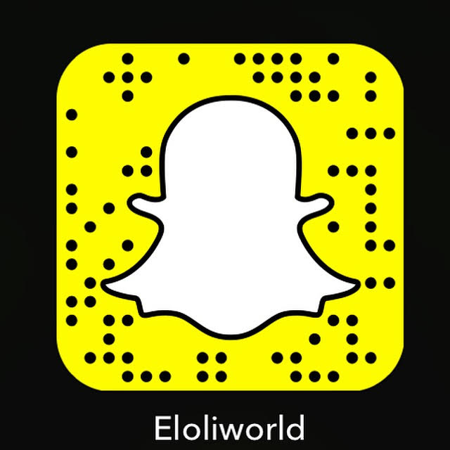 follow Eloli on snapchat for a behind the scenes view of fashion, inspiration and more