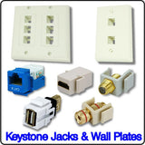 Keystone Jacks and Wall Plates