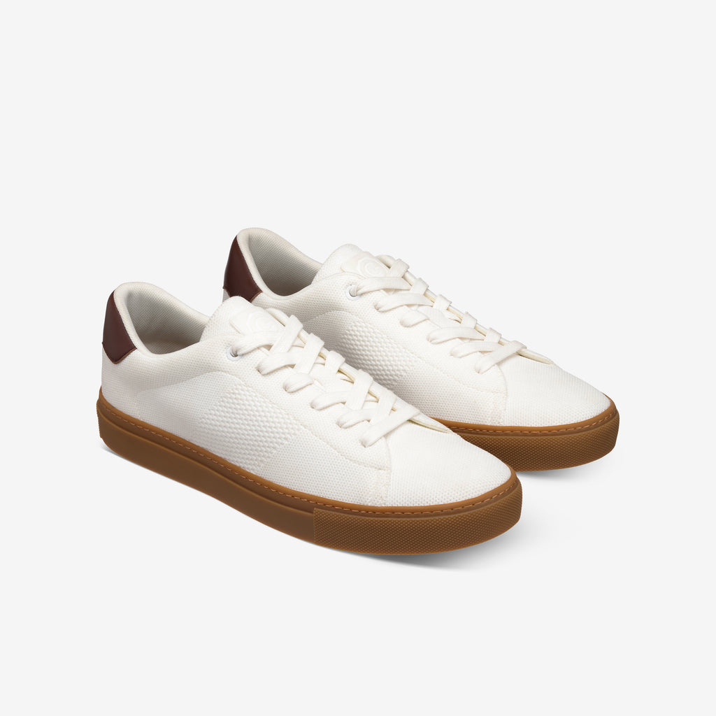 GREATS The Royale Knit White Gum Men's Shoe