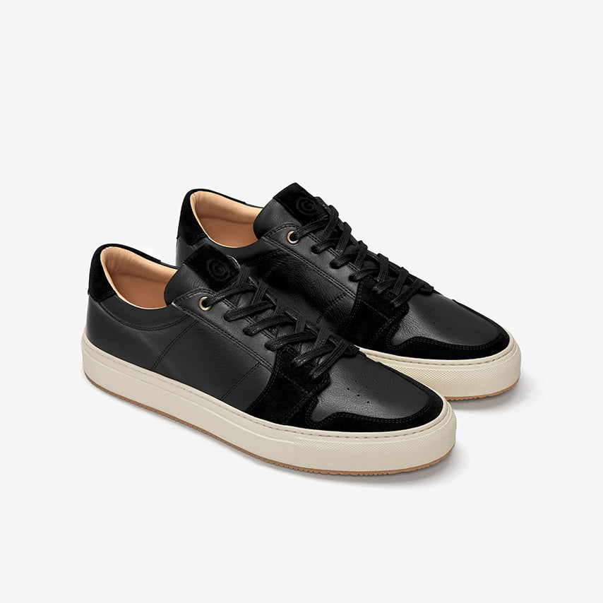 GREATS - The Court - Nero Leather - Men 