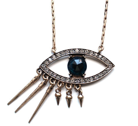 kate spade evil eye necklace