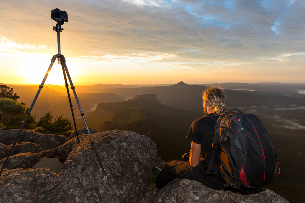 Thurston Photo atop the Castle at sunrise in the Budawang National Park