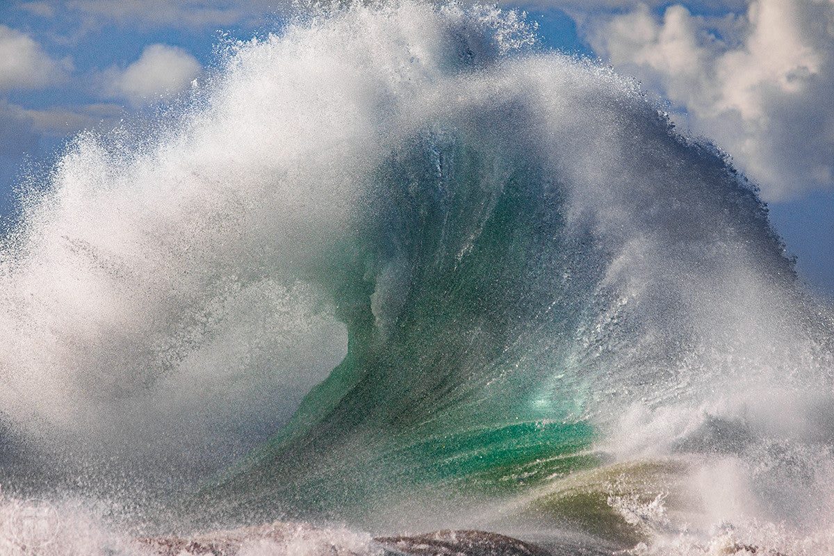 Flaring Beast Wave by Thurston Photo