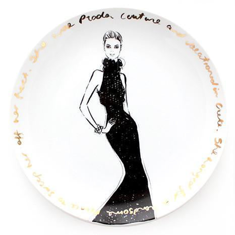 Couture Show  Plate - she wore Prada