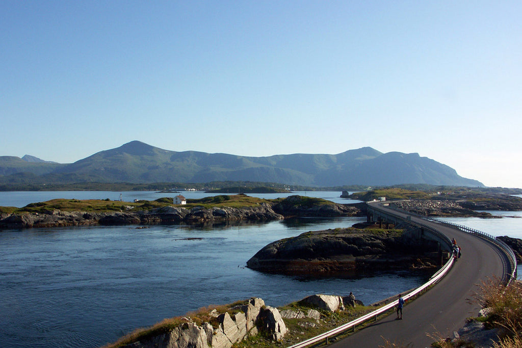 a slow road trip down // norway's atlantic road