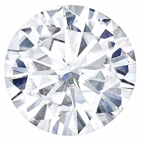 Moissanite Round Gemstone