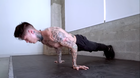 reverse pushup home tricep workout