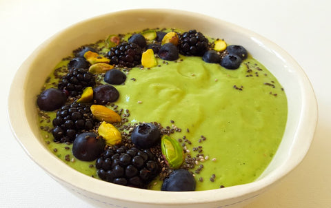 green monster smoothie bowl