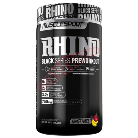 Musclesport Rhino Black