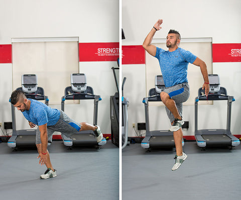 Plyometric Reverse Lunge The Scoopie