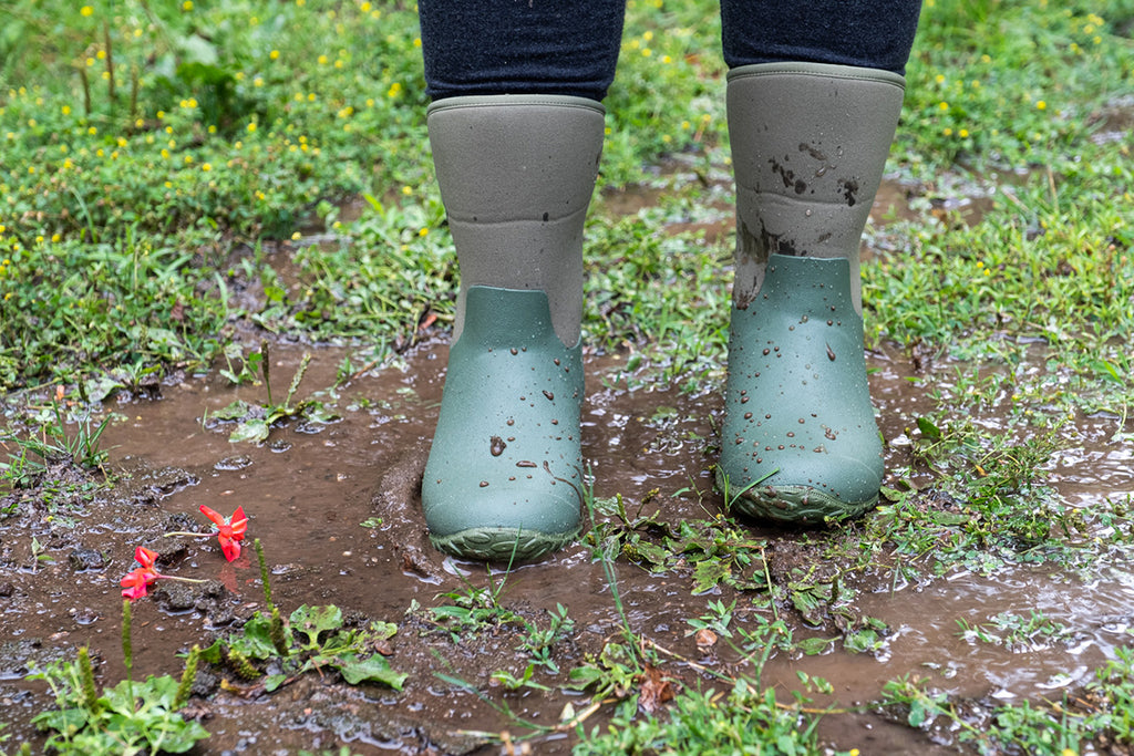 Mucking in Mud with Muck Boots