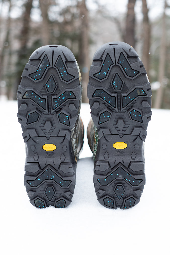 muck boots outsole features Vibram Arctic Grip with Icetrek