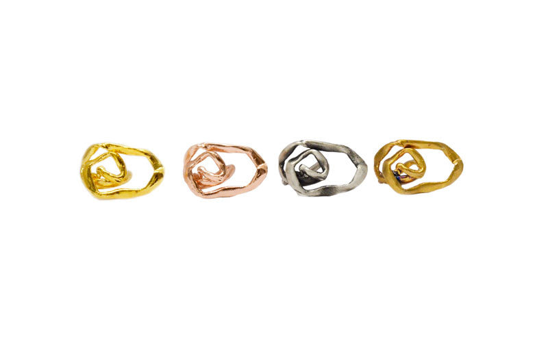 gaia ring. unisex. various colors.