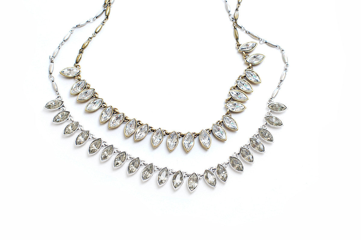 Marquis Crystal Necklace