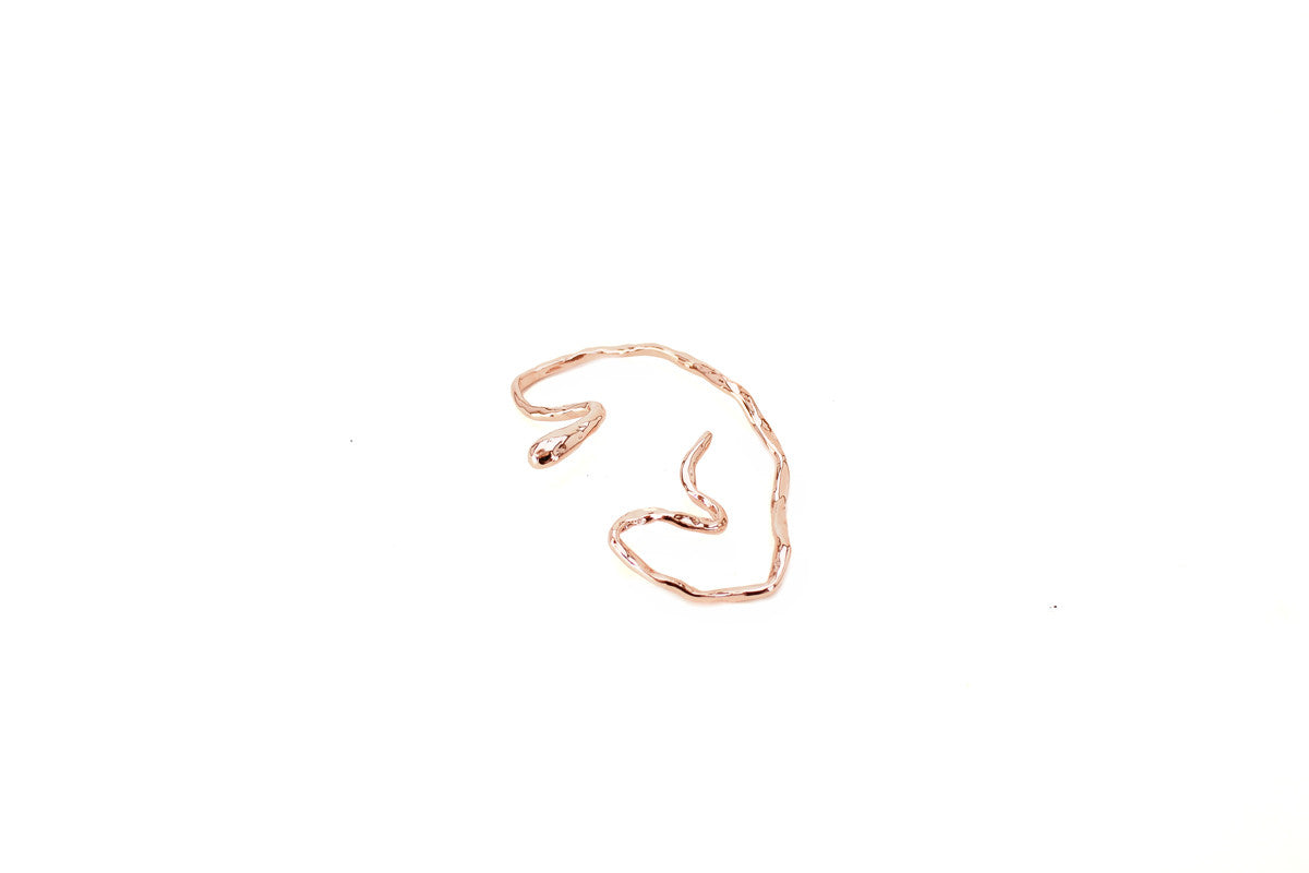 worm ear cuff. various metal tones.