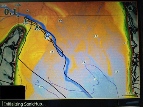 oahe map south josh north dakota olson sonar doctor