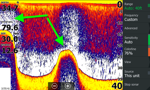 Lowrance Auto-Sensitivity