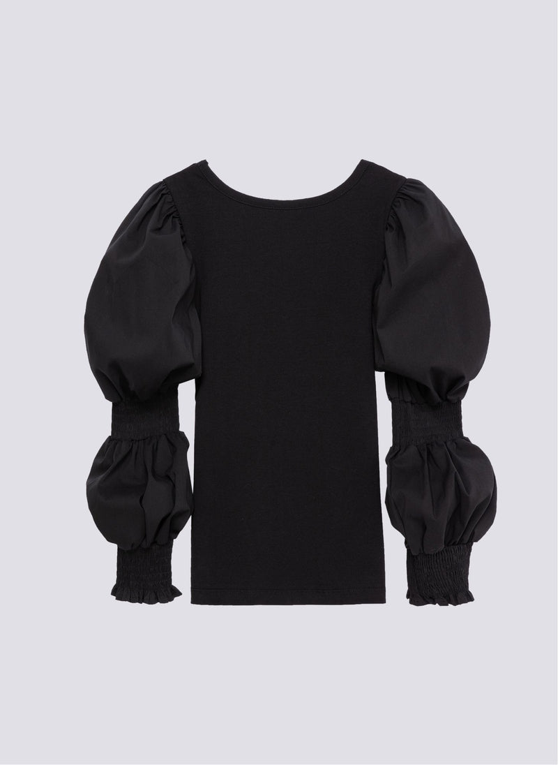 Habitual Kids Puff Sleeve Knit Top