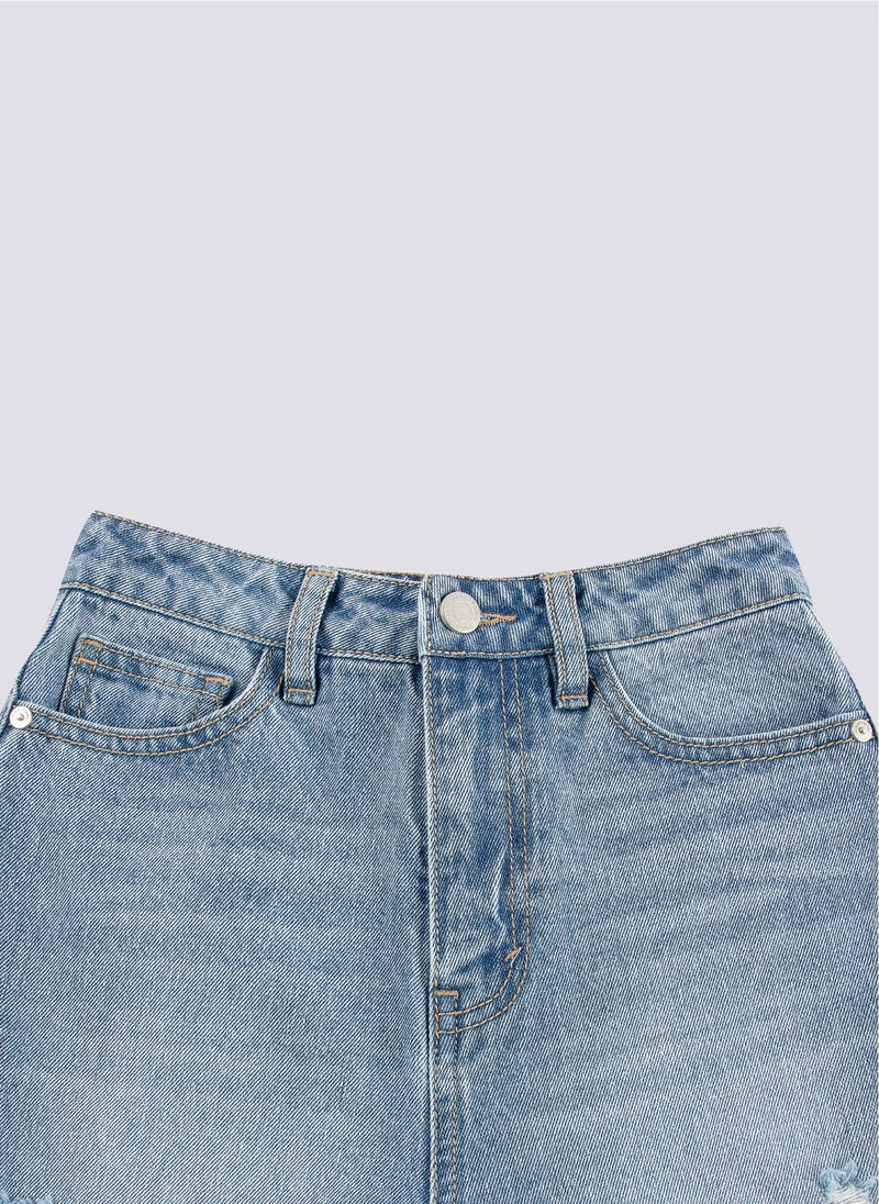 Habitual Kids High Rise Straight Leg Jeans