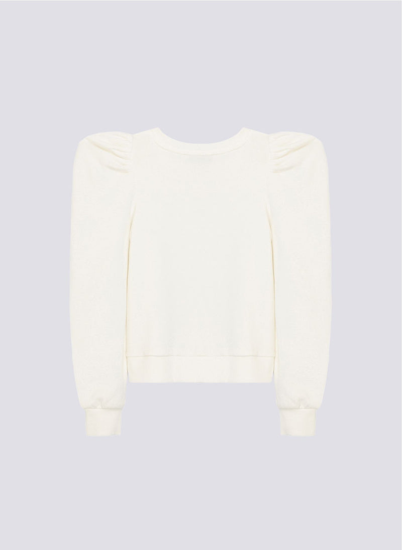 Habitual Kids Puff Sleeve Knit Top