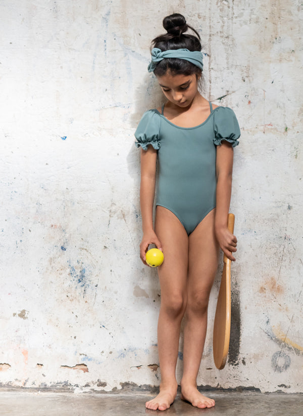 Belle Chiara Lantern Sleeve Swimsuit