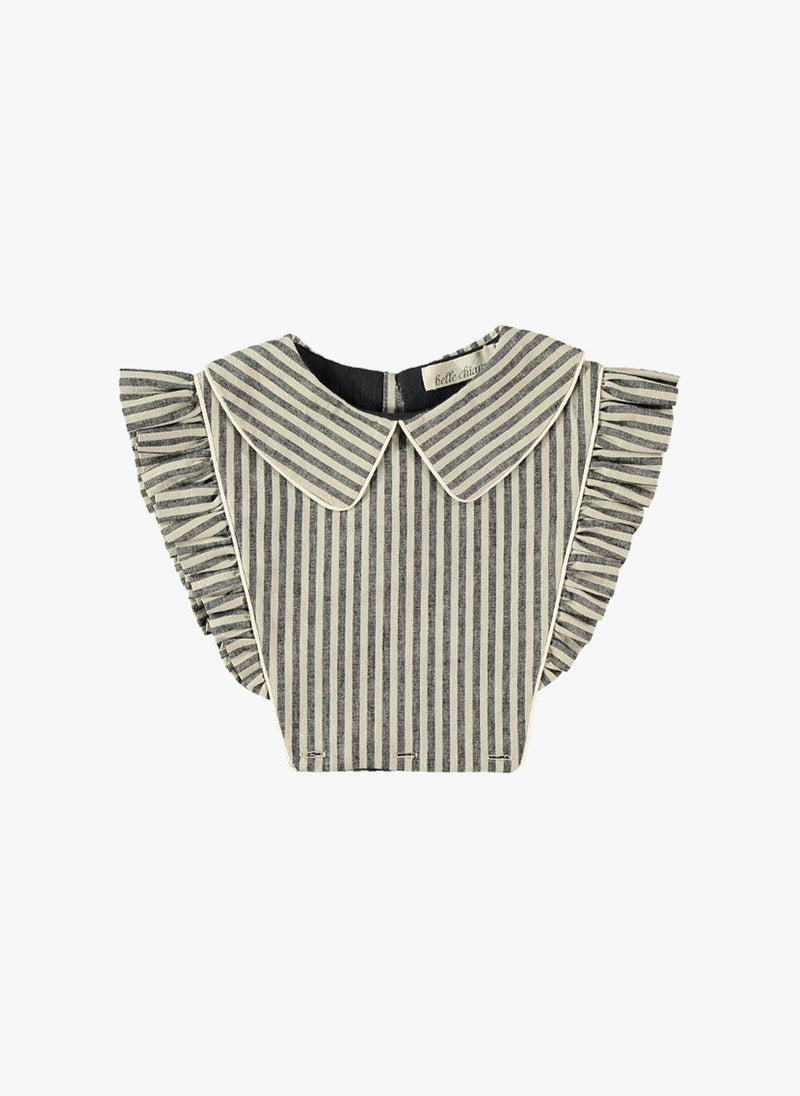 Belle Chiara Striped Bib Top