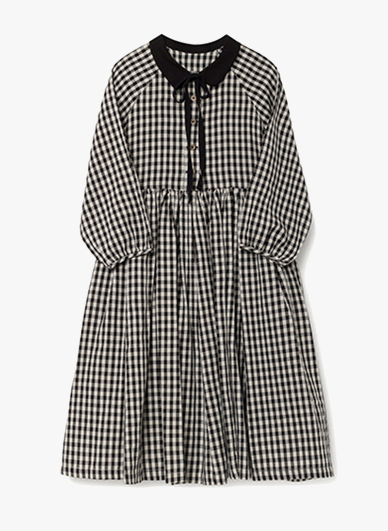 Little Creative Checked Dress