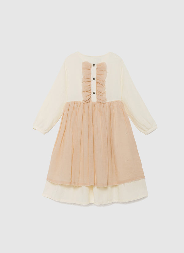 Little Creative Factory Nicole's Ruffled Dress in Ivory