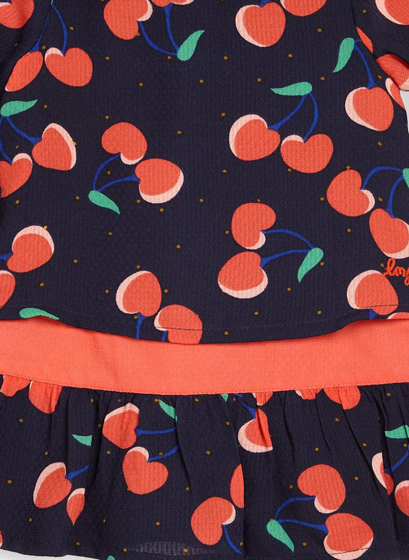 Little Marc Jacobs Baby Cherry Printed Dress