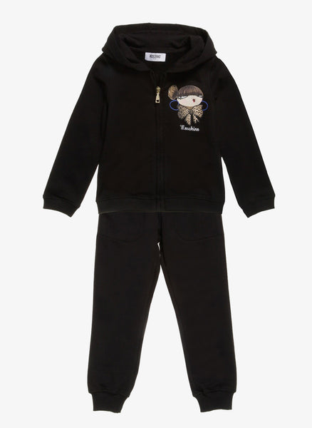 moschino girls tracksuit