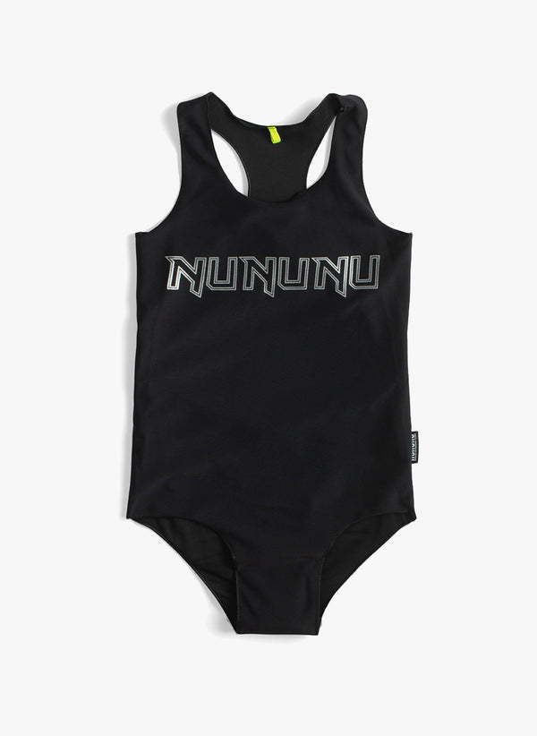 NUNUNU Cut Out Back Swimsuit