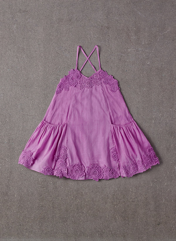 Nellystella Monica Dress in Lavender Magenta