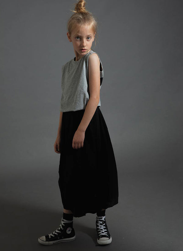 Nununu Feather Skirt in Black