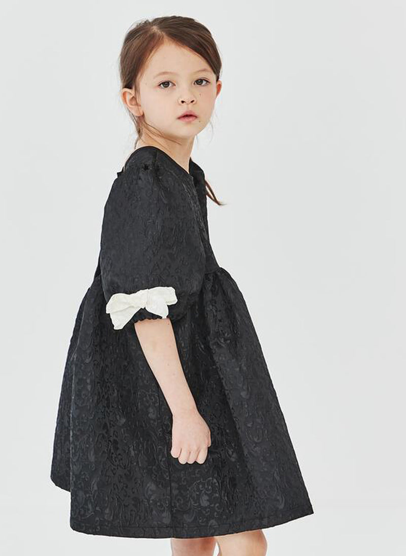 Petite Hailey Balloon Bow Dress