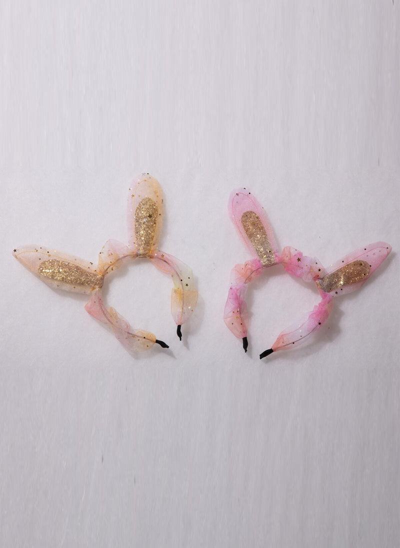 Petite Hailey Rabbit Sparkle Headband