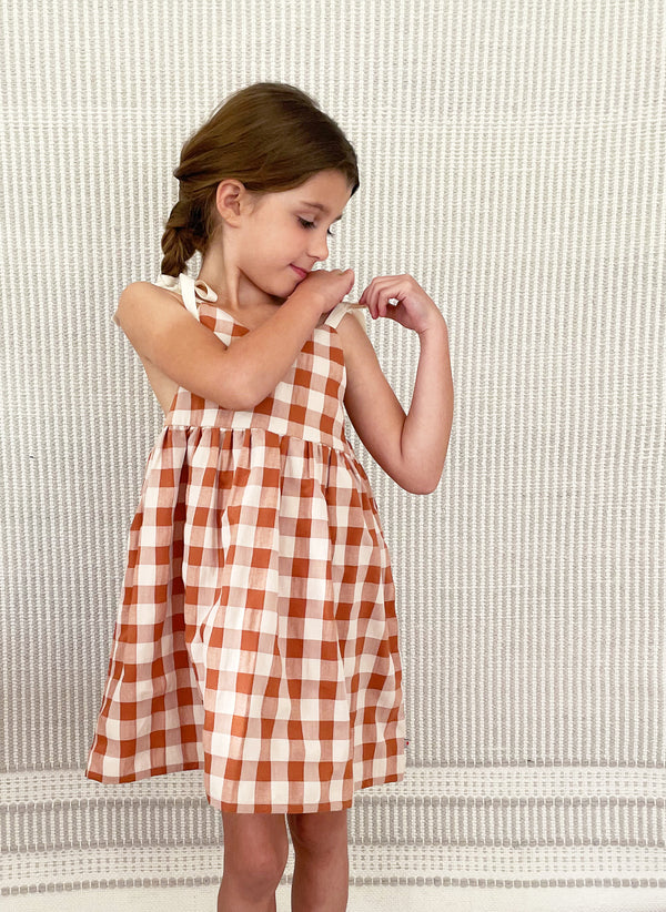 Petite Lucette Penelope Seersucker Dress