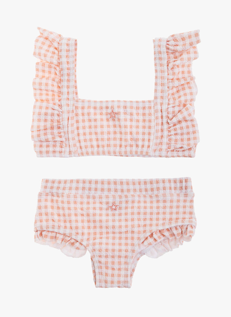 Tocoto Vintage Checked Swimwear Coulotte