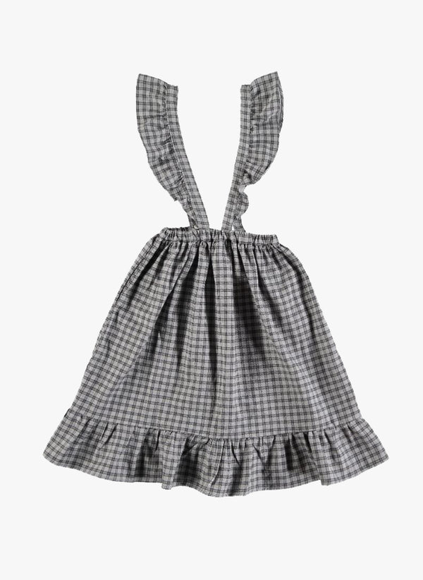 Tocoto Vintage Checked Skirt in Grey