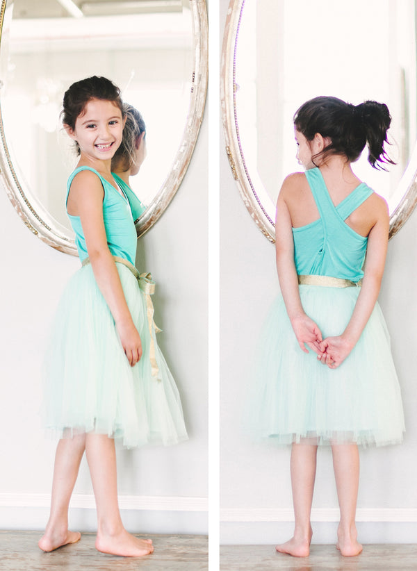 Vierra Rose Tiffany Pop Color Tutu in Mint