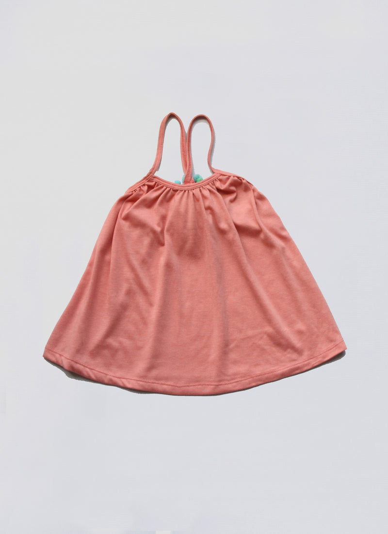 Vierra Rose Lena Pom Pom Top in Punch