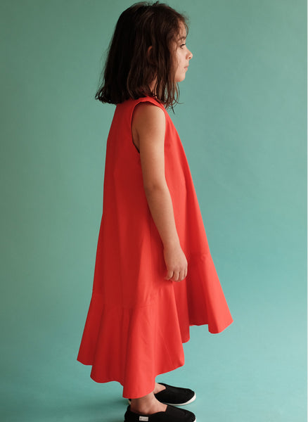 Wolf and Rita Dress Laura in Red - FINAL SALE – Hello Alyss - Designer