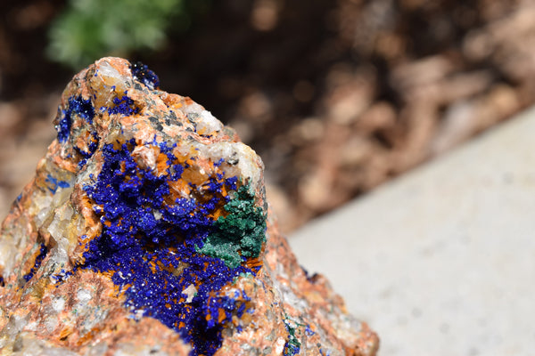 Azurite and Malachite