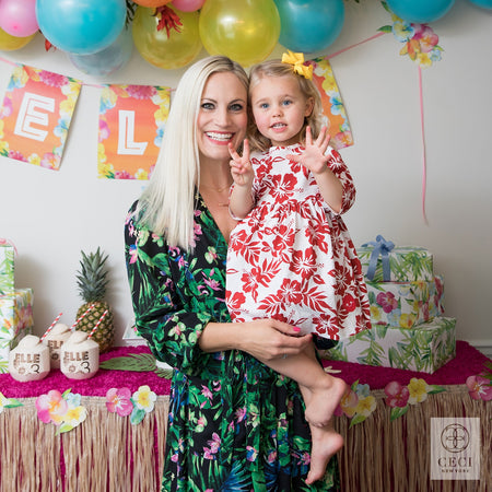 Elle's Tropical Moana Inspired 3rd Birthday Luau