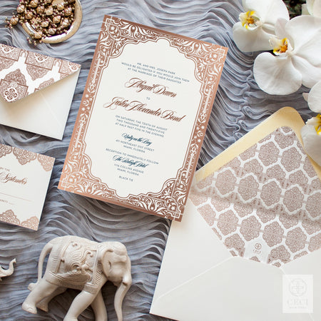 Middle Eastern Wedding Invitation