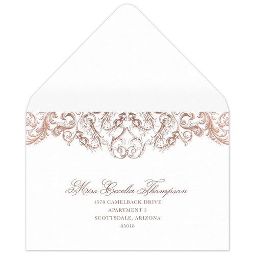 Opulence Reply Card Envelope