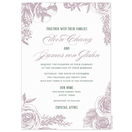 Bouquet Invitation
