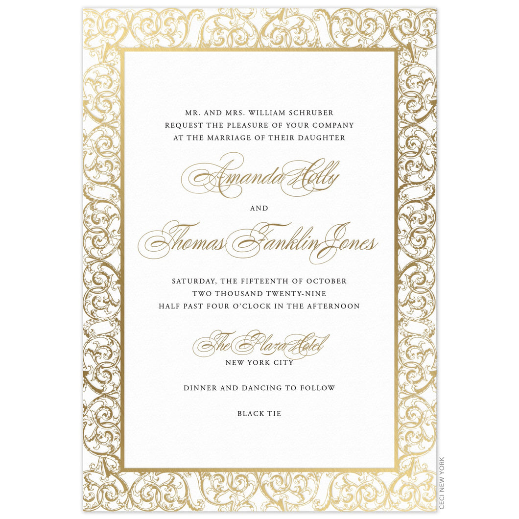 Opulence Invitation