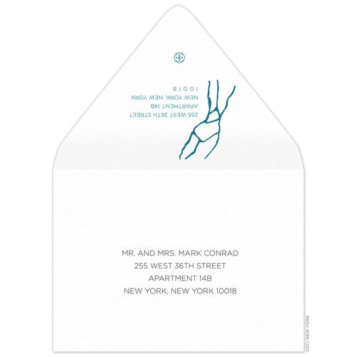 Onyx Save the Date Envelope